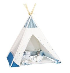 TIPI 160X110X110CM BLUE BALEINE
