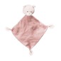 DOUDOU MOUCHOIR ROSE LILY POUDREE