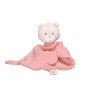 DOUDOU MOUCHOIR ROSE LILY POUDREE