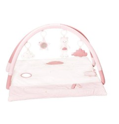 TAPIS D'EVEIL ROSE LILY POUDREE