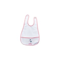 BAVOIR PLASTIFIE ROSE OISEAU MISS FLEUR DE LUNE