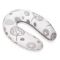 COUSSIN DE MATERNITE DOOMOO FLOWER ARGENT