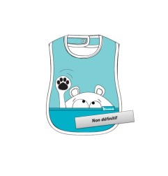 BAVOIR SOFT - OURS BLEU