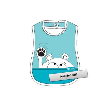 BAVOIR SOFT - OURS BLEU