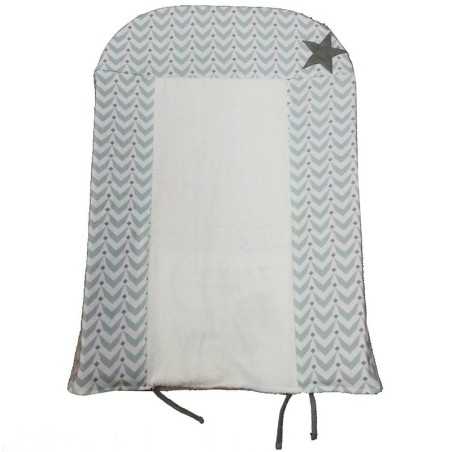 MATELAS A LANGER AVEC HOUSSE DE MATELAS STAR CHOU