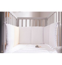 TOUR DE LIT GRAINE DE MOUTARDE