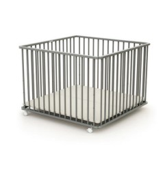 PARC BOIS PLIANT HEGOA 3 GRIS