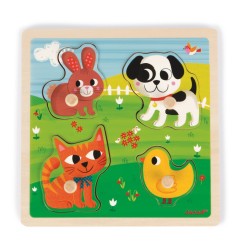 PUZZ TACTILE 1ERS ANIMAUX