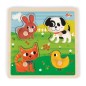 PUZZ TACTILE 1ERS ANIMAUX