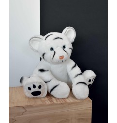 BEBE TIGRE BLANC 35CM