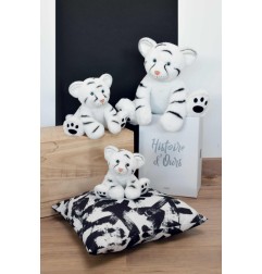BEBE TIGRE BLANC 35CM