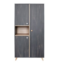 ARMOIRE 2 PORTES (2 PTITES+1GD) + 1 NICHE SENJA