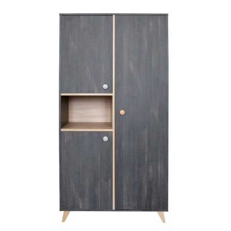 ARMOIRE 2 PORTES (2 PTITES+1GD) + 1 NICHE SENJA