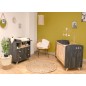 ENSEMBLE LIT 60X120 + COMMODE + PLAN A LANGER SENJA