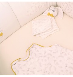 BOX DOUDOU + ANNEAU DENTITION LEAFY BUNNY