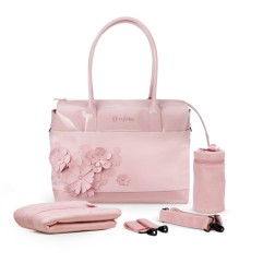 PLATINUM CHANGING BAG FE/SIMPLY FLOWERS PINK-LIGHT PINK PU1