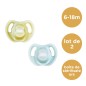 SUCETTE EN SILICONE ULTRA LEGERE X2 6-18 MOIS