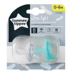 SUCETTE EN SILICONE ULTRA LEGERE X2 0-6 MOIS