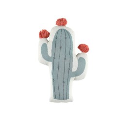 COUSSIN CACTUS EN JACQUARD BIO MORIS SACHA
