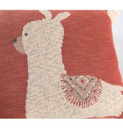 COUSSIN LAMA EN JACQUARD BIO MORIS SACHA