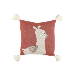 COUSSIN LAMA EN JACQUARD BIO MORIS SACHA