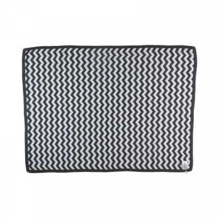 G&S COUVERTURE 75X100CM - JACQUARD BIO