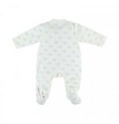 G&S BLANC PYJAMA - VELOURS