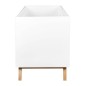 LIT CONVERTIBLE 70X140 TRENDY BLANC