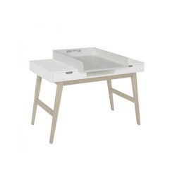 PLAN A LANGER BUREAU TRENDY BLANC