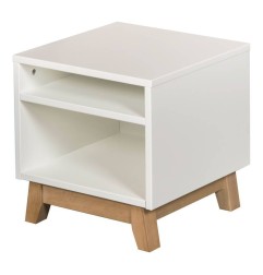 TABLE DE NUIT TRENDY BLANC