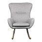CHAISE A BASCULE BASIC SOFT GREY