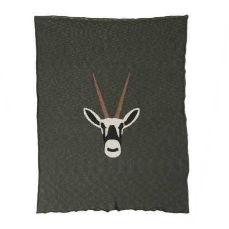 COUVERTURE DE LIT EN TRICOT ORIX