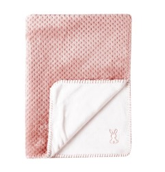 COUVERTURE ROSE + BLANC SBD