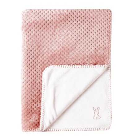 COUVERTURE ROSE + BLANC SBD