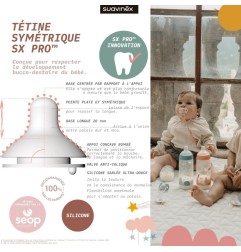 BIBERON 270ML TETINE SXPRO M -