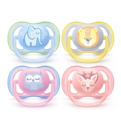 SUCETTES ULTRA AIR 0-6M MIXTE ANIMAUX