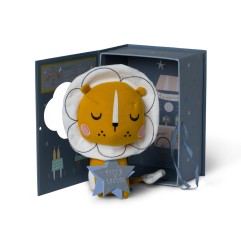 LION 18 CM DANS BOITE CADEAU