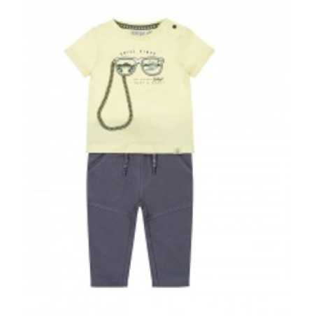 ENS TEE-SHIRT+PANTALON SURFERS 12M