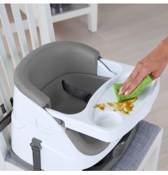 SIEGE BEBE 2 EN 1 GRIS