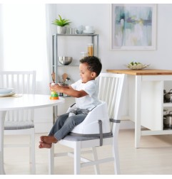 SIEGE BEBE 2 EN 1 GRIS