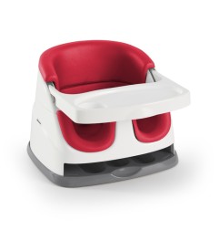 SIEGE BEBE 2 EN 1 ROUGE