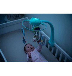 MOBILE PROJECTEUR MUSICAL JOLIS REVES 3 EN 1