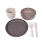 B-SET VAISSELLE BIODEGRADABLE CPLA 5PCS
