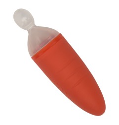 B-CUILLERE FORME CARROTTE DISTRIBUTRICE D'ALIMENTS