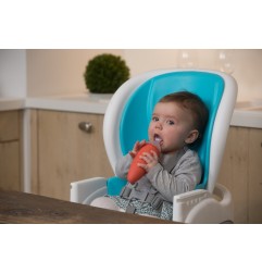 B-CUILLERE FORME CARROTTE DISTRIBUTRICE D'ALIMENTS