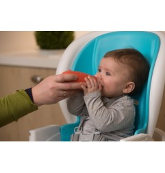 B-CUILLERE FORME CARROTTE DISTRIBUTRICE D'ALIMENTS