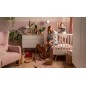 LIT TRANSFORMABLE 70X140 NATURE BABY BLANC BOIS