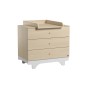 COMMODE PLAYWOOD BOIS BLANC