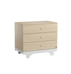 COMMODE PLAYWOOD BOIS BLANC