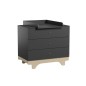 COMMODE PLAYWOOD GRAPHITE BOIS